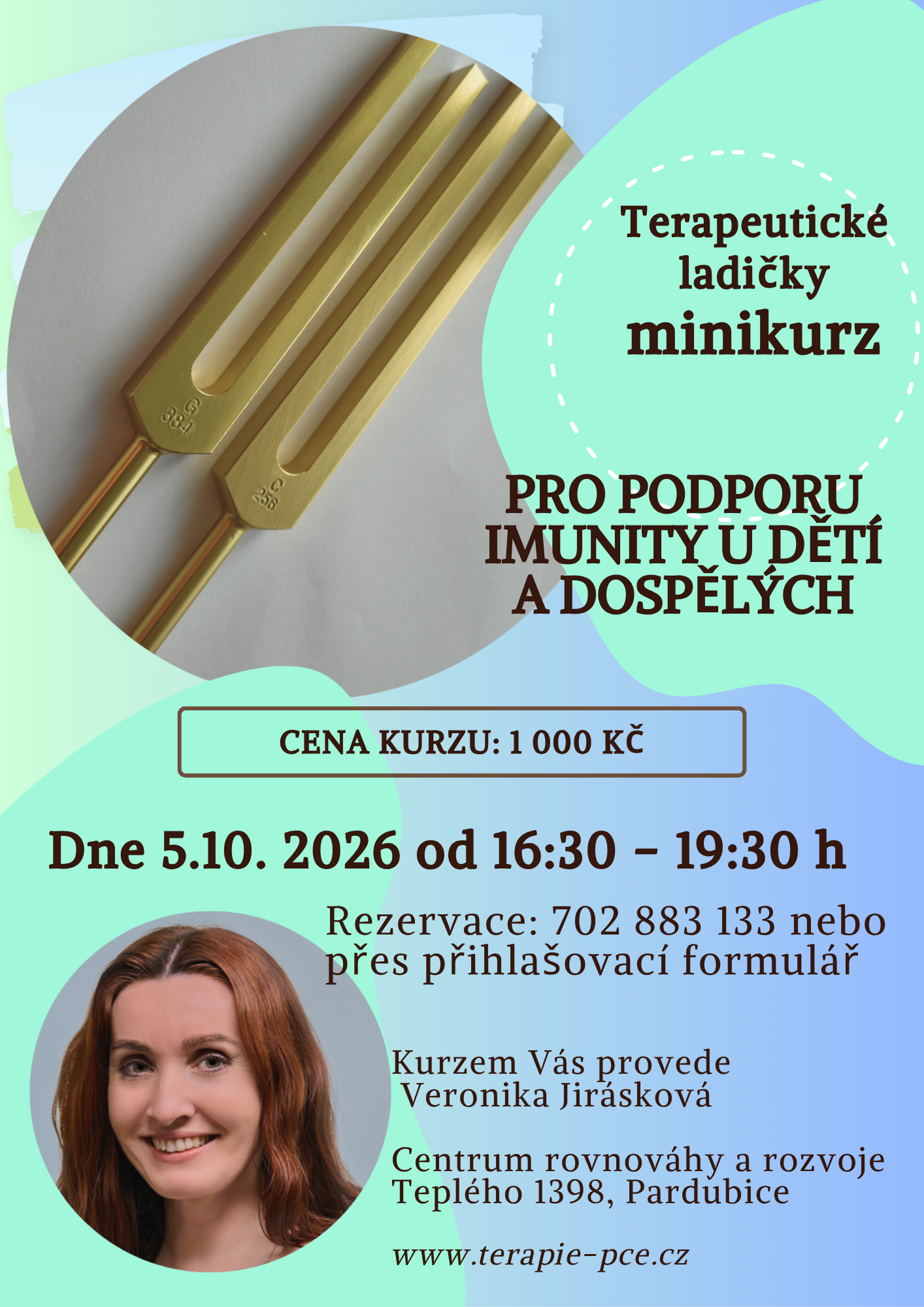 Terapeutické ladičky pro podporu imunity u dětí i dospělých – MINIKURZ