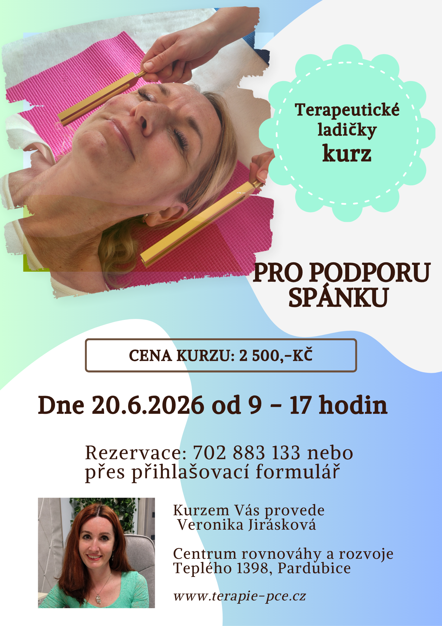 Terapeutické ladičky pro podporu spánku – KURZ